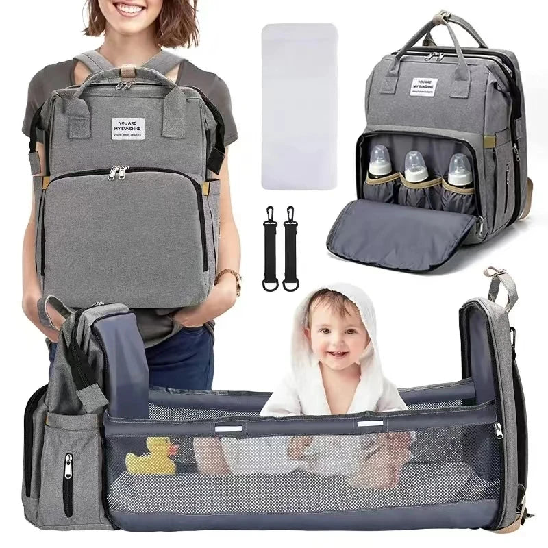 TrailTots™ 3-in-1 Baby Changing Backpack